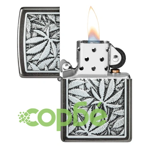 Запалка Zippo - Cannabis Emblem Design ➤ топ цена ➤ sorbe.bg