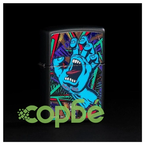 Запалка Zippo 48415 Santa Cruz Black Light ➤ топ цена ➤ sorbe.bg