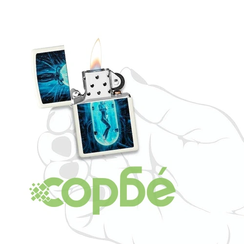 Запалка Zippo Tube Woman Design Glow in the Dark ➤ топ цена ➤ sorbe.bg