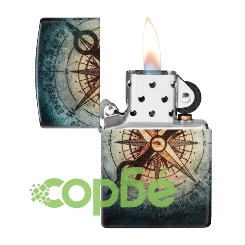 Запалка Zippo Compass Ghost Design Glow in the Dark ➤ топ цена ➤ sorbe.bg
