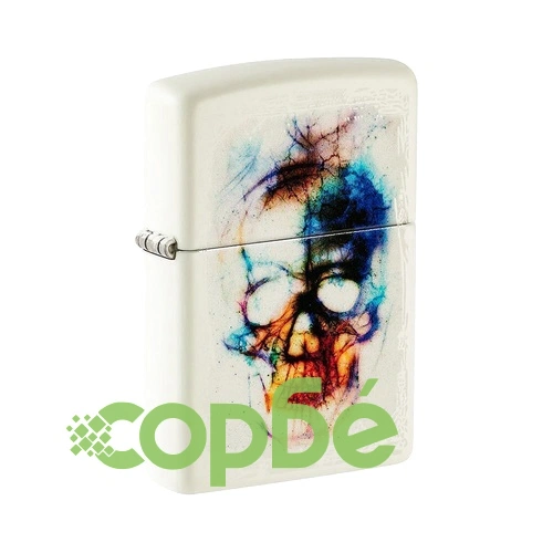 Запалка Zippo 48563 - Skull Design Glow in the Dark ➤ топ цена ➤ sorbe.bg