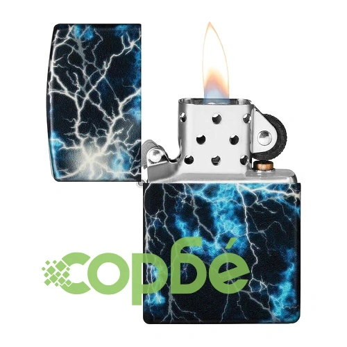 Запалка Zippo Lightning Design Glow in the Dark ➤ топ цена ➤ sorbe.bg