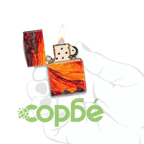 Запалка Zippo Lava Flow Design ➤ топ цена ➤ sorbe.bg