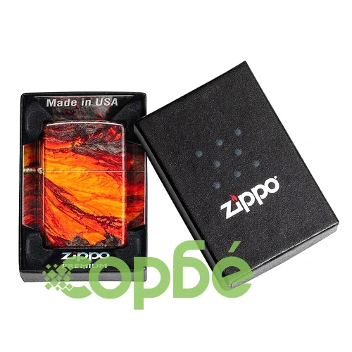 Запалка Zippo Lava Flow Design ➤ топ цена ➤ sorbe.bg