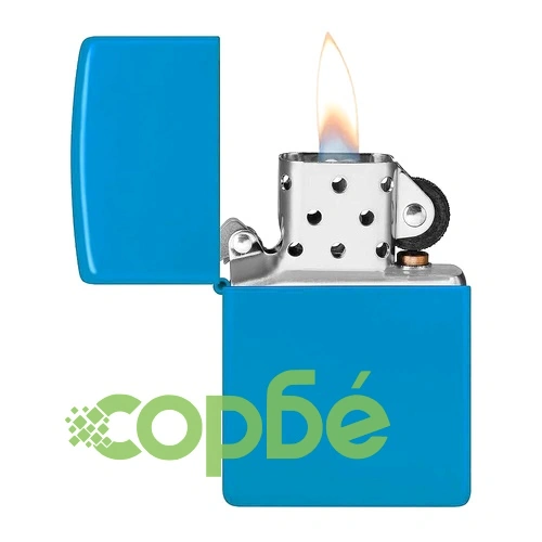 Запалка Zippo Classic Sky Blue Matte ➤ топ цена ➤ sorbe.bg