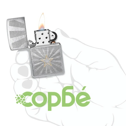 Запалка Zippo Star ➤ топ цена ➤ sorbe.bg