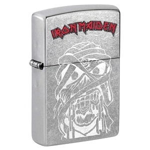 Запалка Zippo - Iron Maiden Eddie Street Chrome