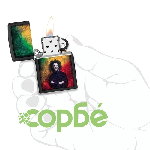 Запалка Zippo Bob Marley ➤ топ цена ➤ sorbe.bg