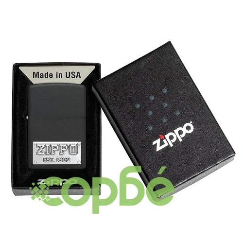 Запалка Zippo - License Plate ➤ топ цена ➤ sorbe.bg