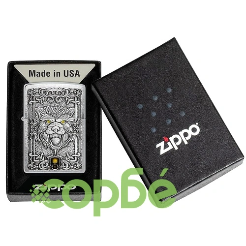 Запалка Zippo Wolf Emblem ➤ топ цена ➤ sorbe.bg