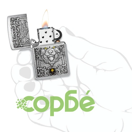 Запалка Zippo Wolf Emblem ➤ топ цена ➤ sorbe.bg