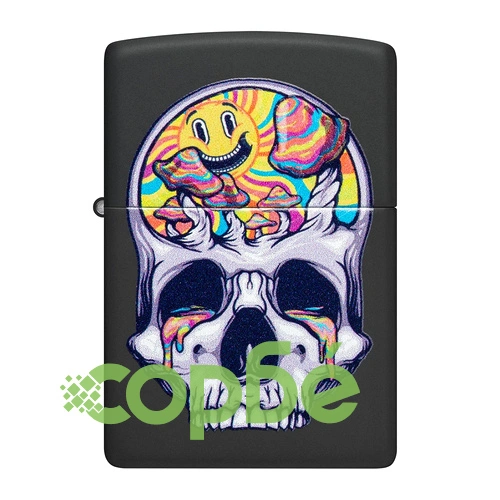 Запалка Zippo - Skull Moon Design ➤ топ цена ➤ sorbe.bg
