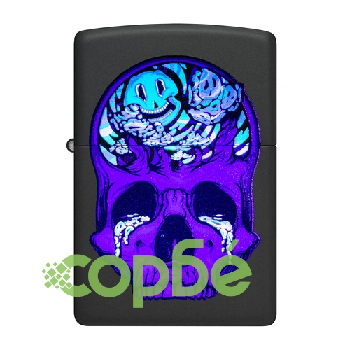 Запалка Zippo - Skull Moon Design ➤ топ цена ➤ sorbe.bg