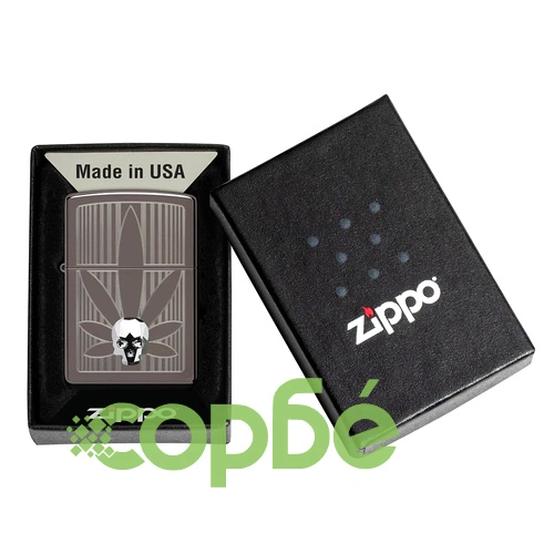Запалка Zippo - Cannabis Design ➤ топ цена ➤ sorbe.bg