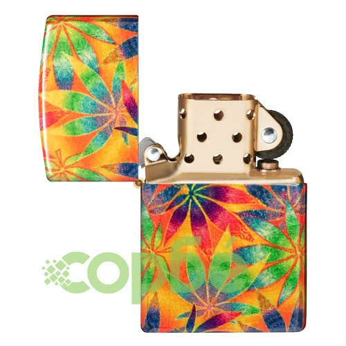 Запалка Zippo - Colorful Cannabis Design ➤ топ цена ➤ sorbe.bg
