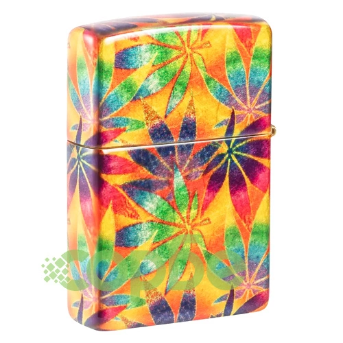 Запалка Zippo - Colorful Cannabis Design ➤ топ цена ➤ sorbe.bg