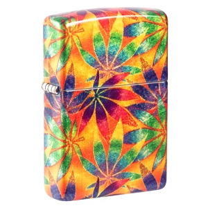 Запалка Zippo - Colorful Cannabis Design