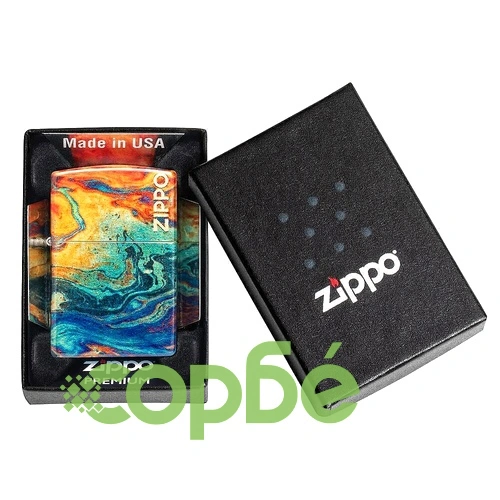 Запалка Zippo - Colorful Design ➤ топ цена ➤ sorbe.bg