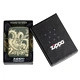 Запалка Zippo - Dragon Design Green Matte Laser 360°