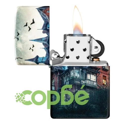 Запалка Zippo - Glow in the Dark Horror House Design ➤ топ цена ➤ sorbe.bg