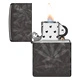 Запалка Zippo - Cannabis Design High Polish Black