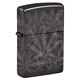 Запалка Zippo - Cannabis Design High Polish Black