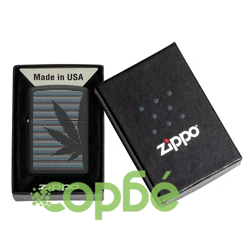 Запалка Zippo - Cannabis Design 48927 ➤ топ цена ➤ sorbe.bg