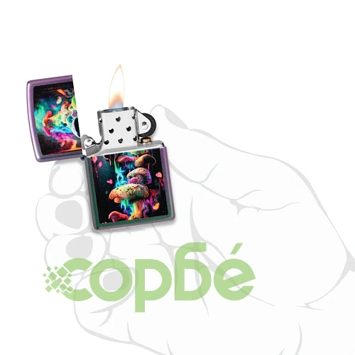 Запалка Zippo - Mushrooms Design 48929 ➤ топ цена ➤ sorbe.bg