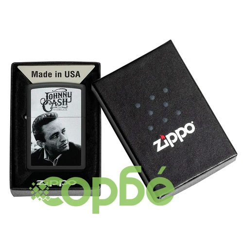 Запалка Zippo - Johnny Cash 48990 ➤ топ цена ➤ sorbe.bg