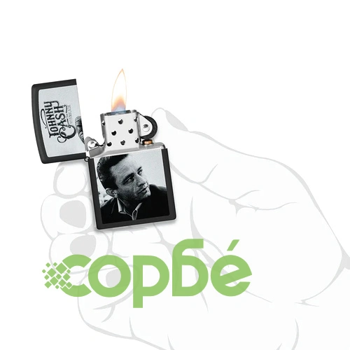 Запалка Zippo - Johnny Cash 48990 ➤ топ цена ➤ sorbe.bg