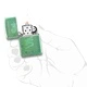 Запалка Zippo - Armor® High Polish Green Elegant Dragon
