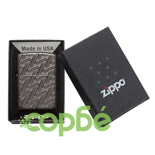Запалка Zippo Armor® Geometric Weave Design ➤ топ цена ➤ sorbe.bg