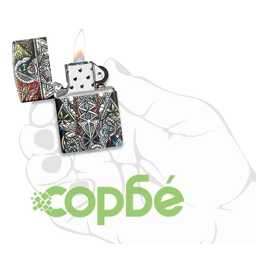 Запалка Zippo Abstract Psychedelia ➤ топ цена ➤ sorbe.bg