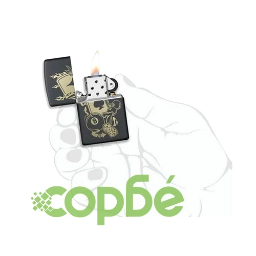 Запалка Zippo Gambling Design 49257 ➤ топ цена ➤ sorbe.bg