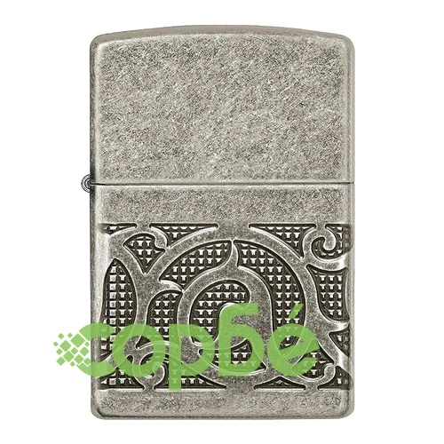 Запалка Zippo - Armor® Antique Silver Pattern Design ➤ топ цена ➤ sorbe.bg