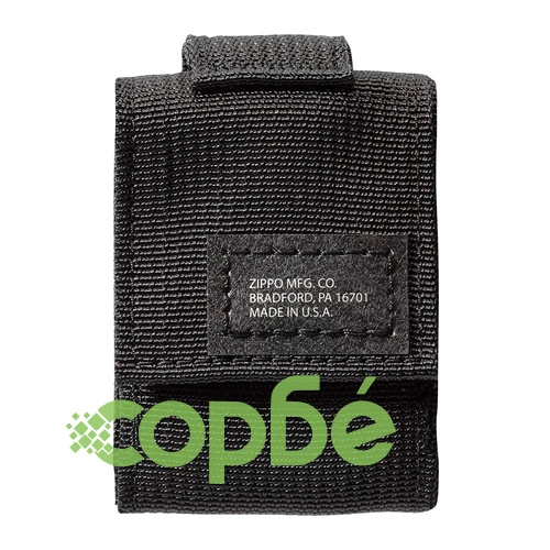 Комплект Zippo Tactical - запалка Black Crackle™ 236 и калъф, черни ➤ топ цена ➤ sorbe.bg