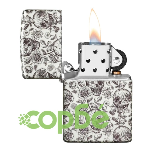 Запалка Zippo - Glow In the Dark Skeleton Design ➤ топ цена ➤ sorbe.bg