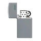 Запалка Zippo Slim Flat Grey Zippo Logo 49527ZL