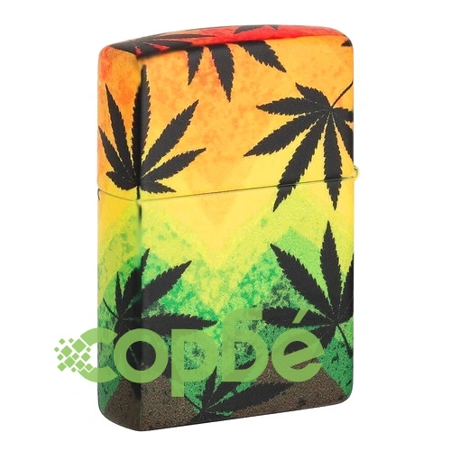 Запалка Zippo Cannabis Design ➤ топ цена ➤ sorbe.bg
