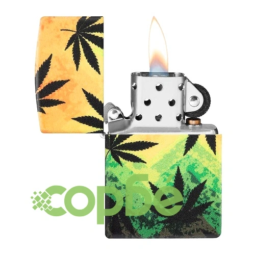 Запалка Zippo Cannabis Design ➤ топ цена ➤ sorbe.bg