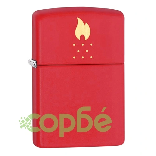 Запалка Zippo 49231 Chimney Holes Design, Red Matte ➤ топ цена ➤ sorbe.bg