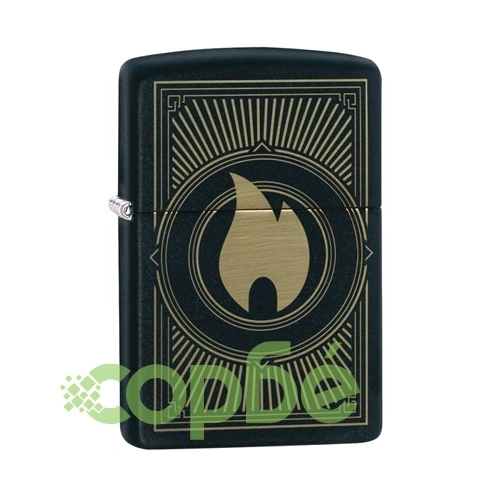 Запалка Zippo 49217 Black Matte ➤ топ цена ➤ sorbe.bg