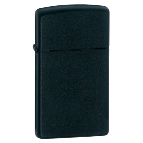 Запалка Zippo 1618 Black Matte Slim ➤ топ цена ➤ sorbe.bg