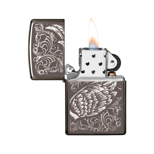 Запалка Zippo Filigree Flame and Wing Design 29881 ➤ топ цена ➤ sorbe.bg