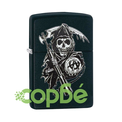 Запалка Zippo 28504 Sons of Anarchy black matte ➤ топ цена ➤ sorbe.bg