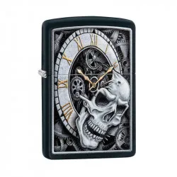 Запалка Zippo 29854 Skull Clock Design