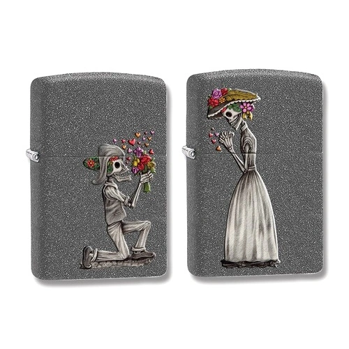 Комплект запалки Zippo 28987 Day of The Dead Skeletons ➤ топ цена ➤ sorbe.bg