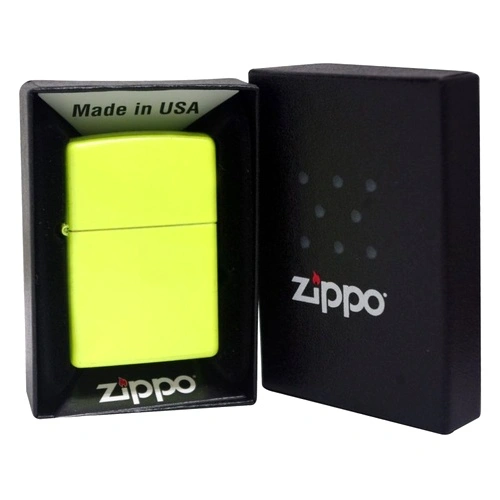 Запалка Zippo Neon Yellow 28887 ➤ топ цена ➤ sorbe.bg