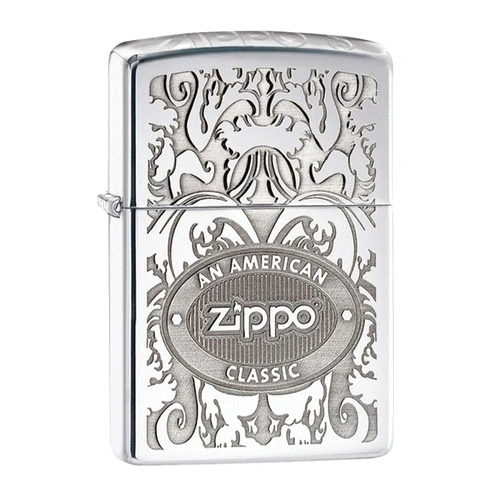 Запалка Zippo 24751 Gleaming Patina Polished Chrome ➤ топ цена ➤ sorbe.bg