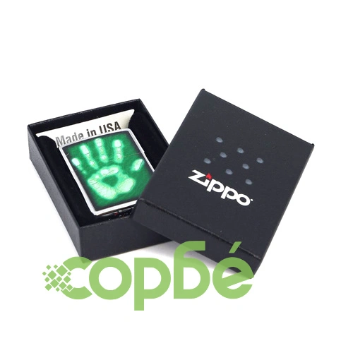 Запалка Zippo Identity Hand Print 28283 ➤ топ цена ➤ sorbe.bg